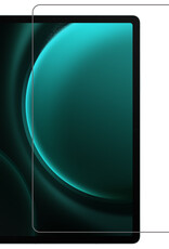 BASEY. Screenprotector Geschikt voor Samsung Galaxy Tab S9 FE Plus Screenprotector Tempered Glass - Screenprotector Geschikt voor Samsung Tab S9 FE Plus Screen Protector Beschermglas
