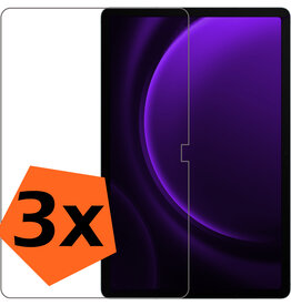 Nomfy Nomfy Samsung Galaxy Tab S9 FE Plus Screenprotector - 3 PACK