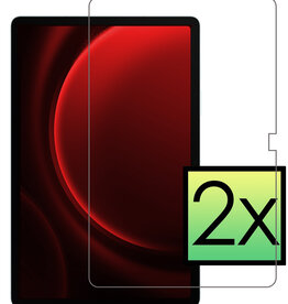 NoXx NoXx Samsung Galaxy Tab S9 FE Plus Screenprotector - 2 PACK