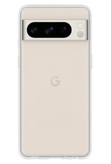 NoXx Hoes Geschikt voor Google Pixel 8 Pro Hoesje Cover Siliconen Back Case Hoes Met 2x Screenprotector - Transparant