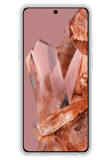 Nomfy Hoesje Geschikt voor Google Pixel 8 Pro Hoesje Siliconen Cover Case Met Screenprotector - Hoes Geschikt voor Google Pixel 8 Pro Hoes Back Case - Transparant