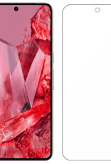 NoXx Hoes Geschikt voor Google Pixel 8 Pro Hoesje Cover Siliconen Back Case Hoes Met 2x Screenprotector - Transparant