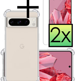 NoXx NoXx Google Pixel 8 Pro Hoesje Shockproof + 2x Screenprotector