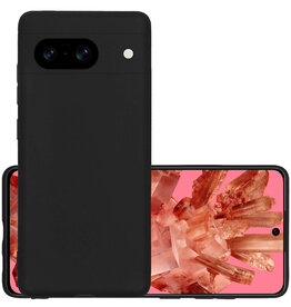 NoXx NoXx Google Pixel 8 Hoesje Siliconen - Zwart