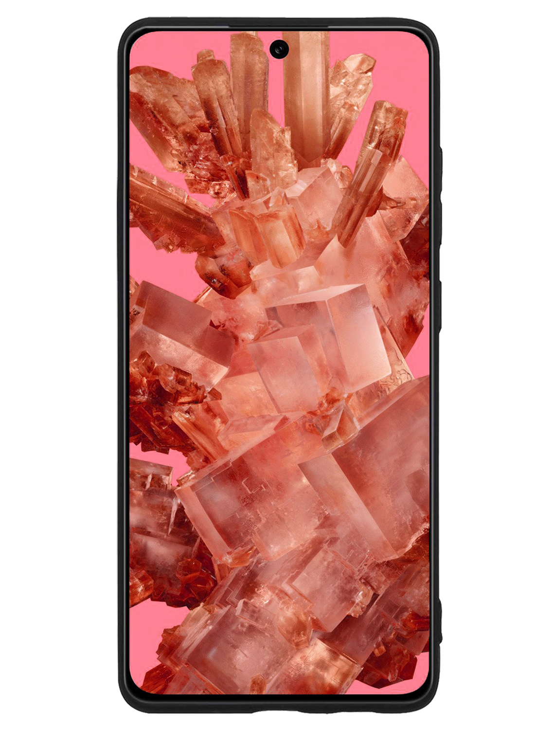 NoXx Hoes Geschikt voor Google Pixel 8 Hoesje Cover Siliconen Back Case Hoes Met Screenprotector - Zwart