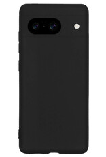 Nomfy Hoesje Geschikt voor Google Pixel 8 Hoesje Siliconen Cover Case - Hoes Geschikt voor Google Pixel 8 Hoes Back Case - Zwart