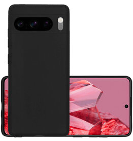 NoXx NoXx Google Pixel 8 Pro Hoesje Siliconen - Zwart