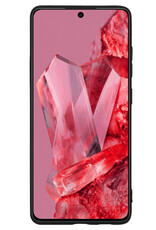 NoXx Hoes Geschikt voor Google Pixel 8 Pro Hoesje Cover Siliconen Back Case Hoes - Zwart - 2x