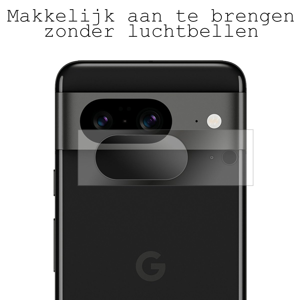 BASEY. Screenprotector Geschikt voor Google Pixel 8 Camera Screenprotector Tempered Glass Beschermglas Camera - Screenprotector Geschikt voor Google Pixel 8 Camera Screen Protector - 2 Stuks