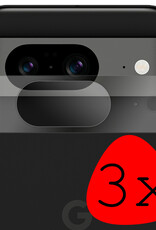 BASEY. Screenprotector Geschikt voor Google Pixel 8 Camera Screenprotector Tempered Glass Beschermglas Camera - Screenprotector Geschikt voor Google Pixel 8 Camera Screen Protector - 3 Stuks