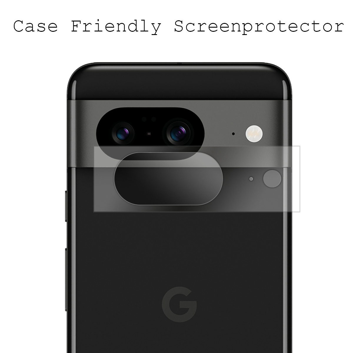 BASEY. Screenprotector Geschikt voor Google Pixel 8 Camera Screenprotector Tempered Glass Beschermglas Camera - Screenprotector Geschikt voor Google Pixel 8 Camera Screen Protector - 3 Stuks