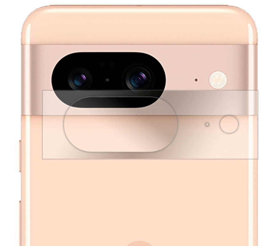 Nomfy Screenprotector Geschikt voor Google Pixel 8 Camera Screen Protector Beschermglas - Screenprotector Geschikt voor Google Pixel 8 Camera Screenprotector Tempered Glass