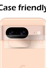 Nomfy Screenprotector Geschikt voor Google Pixel 8 Camera Screen Protector Beschermglas - Screenprotector Geschikt voor Google Pixel 8 Camera Screenprotector Tempered Glass - 2 PACK