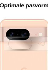 Nomfy Screenprotector Geschikt voor Google Pixel 8 Camera Screen Protector Beschermglas - Screenprotector Geschikt voor Google Pixel 8 Camera Screenprotector Tempered Glass - 2 PACK