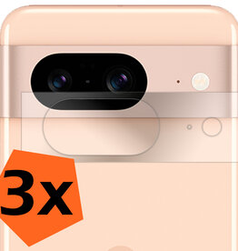 Nomfy Nomfy Google Pixel 8 Camera Screenprotector - 3 PACK