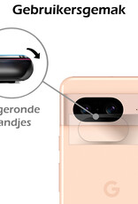Nomfy Screenprotector Geschikt voor Google Pixel 8 Camera Screen Protector Beschermglas - Screenprotector Geschikt voor Google Pixel 8 Camera Screenprotector Tempered Glass - 3 PACK