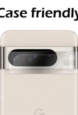 Nomfy Screenprotector Geschikt voor Google Pixel 8 Pro Camera Screen Protector Beschermglas - Screenprotector Geschikt voor Google Pixel 8 Pro Camera Screenprotector Tempered Glass - 2 PACK