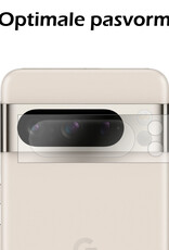 Nomfy Screenprotector Geschikt voor Google Pixel 8 Pro Camera Screen Protector Beschermglas - Screenprotector Geschikt voor Google Pixel 8 Pro Camera Screenprotector Tempered Glass - 2 PACK