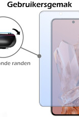 Nomfy Hoesje Geschikt voor Google Pixel 8 Pro Hoesje Siliconen Cover Case Met Screenprotector - Hoes Geschikt voor Google Pixel 8 Pro Hoes Back Case - Zwart