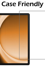 Nomfy Screenprotector Geschikt voor Samsung Galaxy Tab A9 Plus Screenprotector Bescherm Glas - Screen Protector Geschikt voor Samsung Tab A9 Plus Screenprotector Tempered Glass