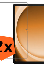 Nomfy Screenprotector Geschikt voor Samsung Galaxy Tab A9 Plus Screenprotector Bescherm Glas - Screen Protector Geschikt voor Samsung Tab A9 Plus Screenprotector Tempered Glass - 2 PACK