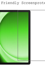 BASEY. Screenprotector Geschikt voor Samsung Galaxy Tab A9 Plus Screenprotector Tempered Glass - Screenprotector Geschikt voor Samsung Tab A9 Plus Screen Protector Beschermglas - 3 Stuks
