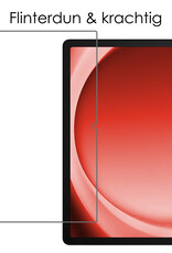 NoXx Screenprotector Geschikt voor Samsung Galaxy Tab A9 Screenprotector Bescherm Glas Screen Protector