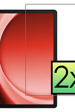NoXx Screenprotector Geschikt voor Samsung Galaxy Tab A9 Screenprotector Bescherm Glas Screen Protector - 2x