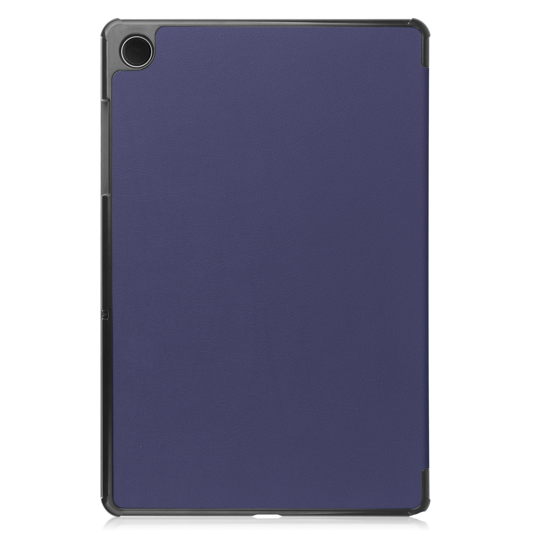 BASEY. Hoesje Geschikt voor Samsung Galaxy Tab A9 Hoes Case Tablet Hoesje Tri-fold - Hoes Geschikt voor Samsung Tab A9 Hoesje Hard Cover Bookcase Hoes - Donkerblauw