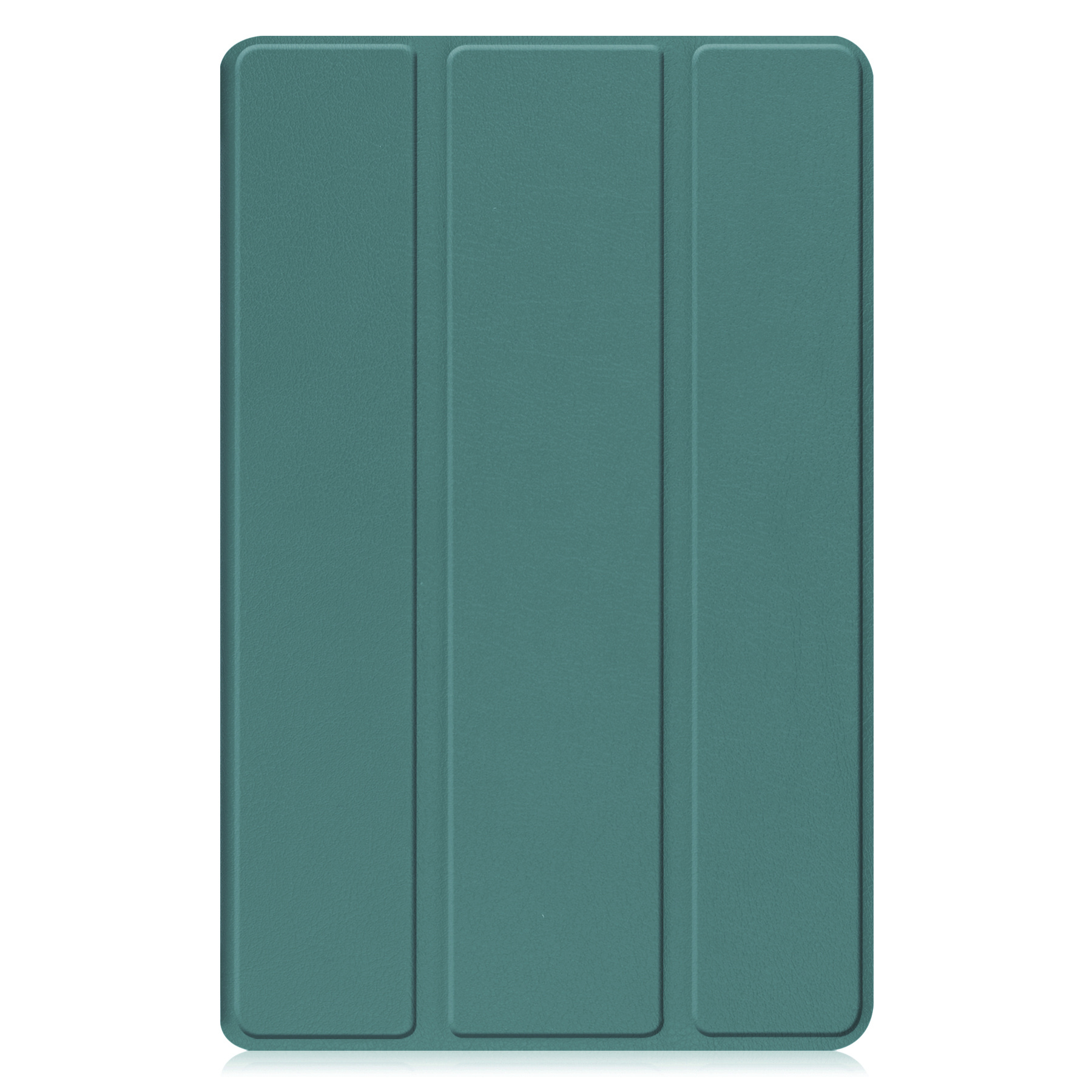 BASEY. Hoesje Geschikt voor Samsung Galaxy Tab A9 Hoes Case Tablet Hoesje Tri-fold - Hoes Geschikt voor Samsung Tab A9 Hoesje Hard Cover Bookcase Hoes - Donkergroen