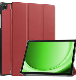 BASEY. BASEY. Samsung Galaxy Tab A9 Hoes - Donkerrood