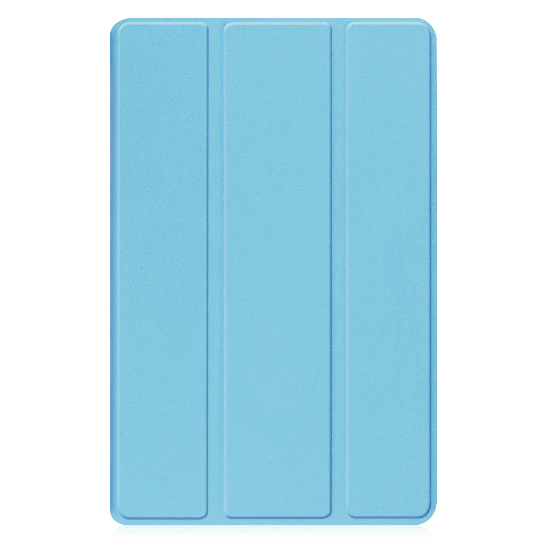 BASEY. Hoesje Geschikt voor Samsung Galaxy Tab A9 Hoes Case Tablet Hoesje Tri-fold - Hoes Geschikt voor Samsung Tab A9 Hoesje Hard Cover Bookcase Hoes - Lichtblauw