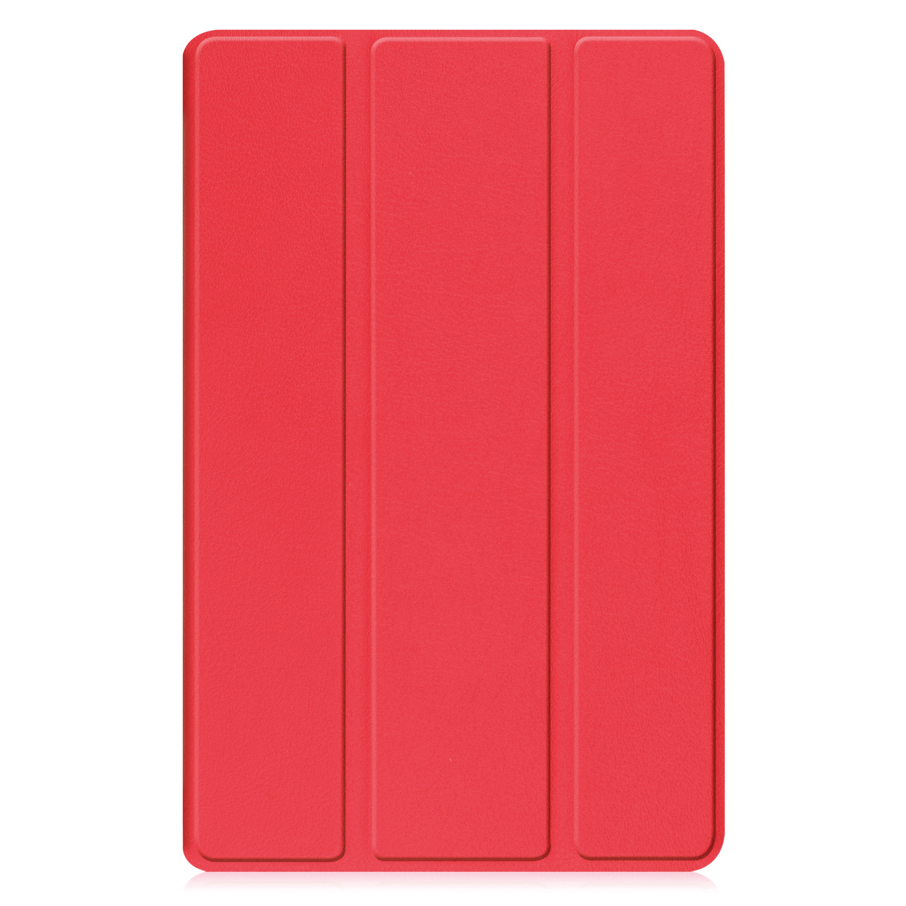 BASEY. Hoesje Geschikt voor Samsung Galaxy Tab A9 Hoes Case Tablet Hoesje Tri-fold - Hoes Geschikt voor Samsung Tab A9 Hoesje Hard Cover Bookcase Hoes - Rood