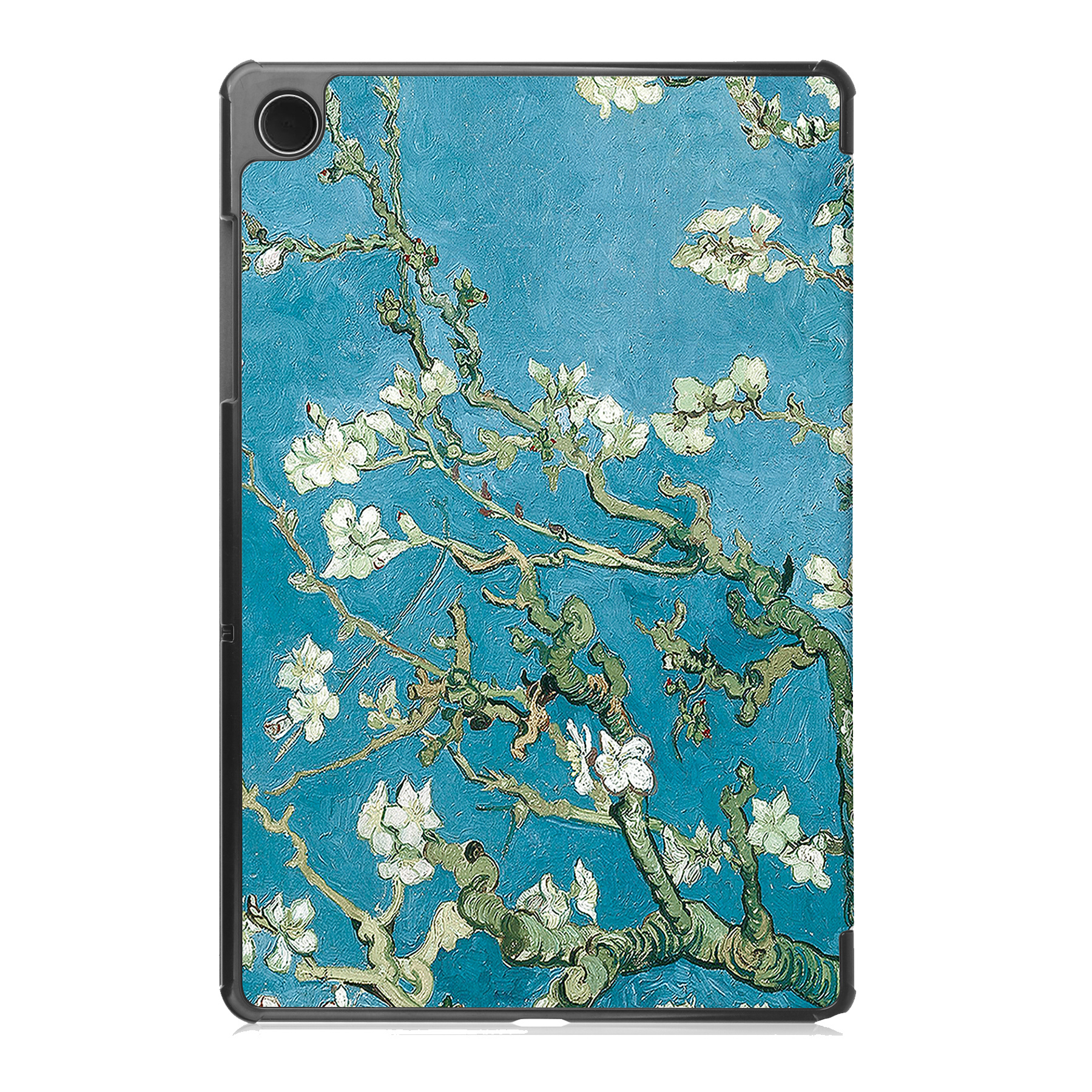 NoXx Hoesje Geschikt voor Samsung Galaxy Tab A9 Hoesje Case Hard Cover Hoes Book Case - Bloesem