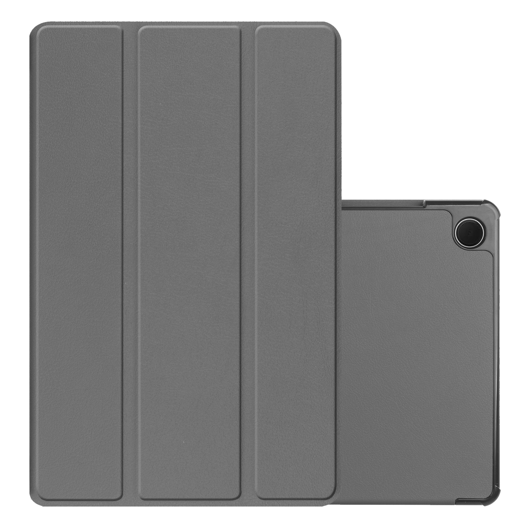 NoXx Hoesje Geschikt voor Samsung Galaxy Tab A9 Hoesje Case Hard Cover Hoes Book Case - Grijs