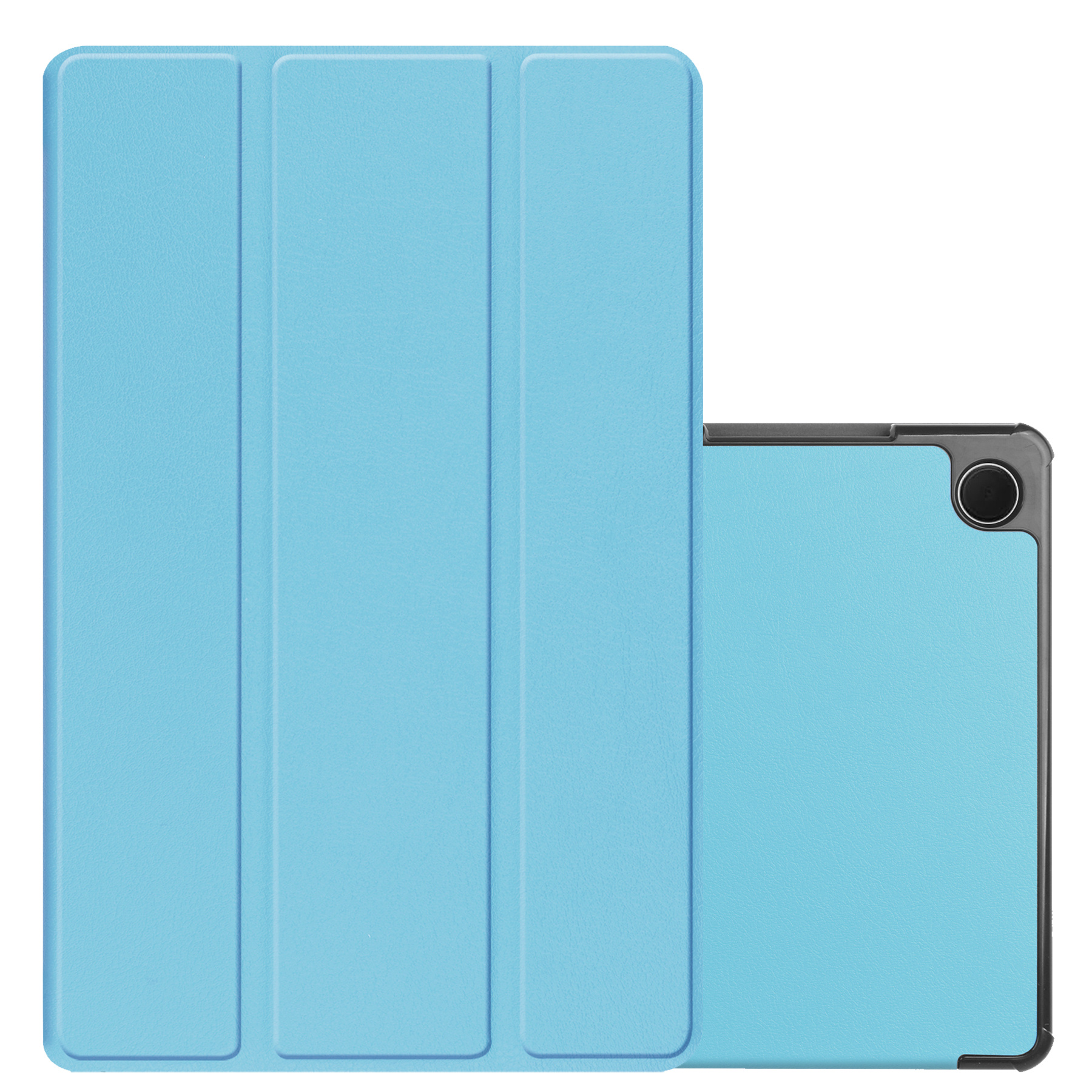 NoXx Hoesje Geschikt voor Samsung Galaxy Tab A9 Hoesje Case Hard Cover Hoes Book Case - Lichtblauw