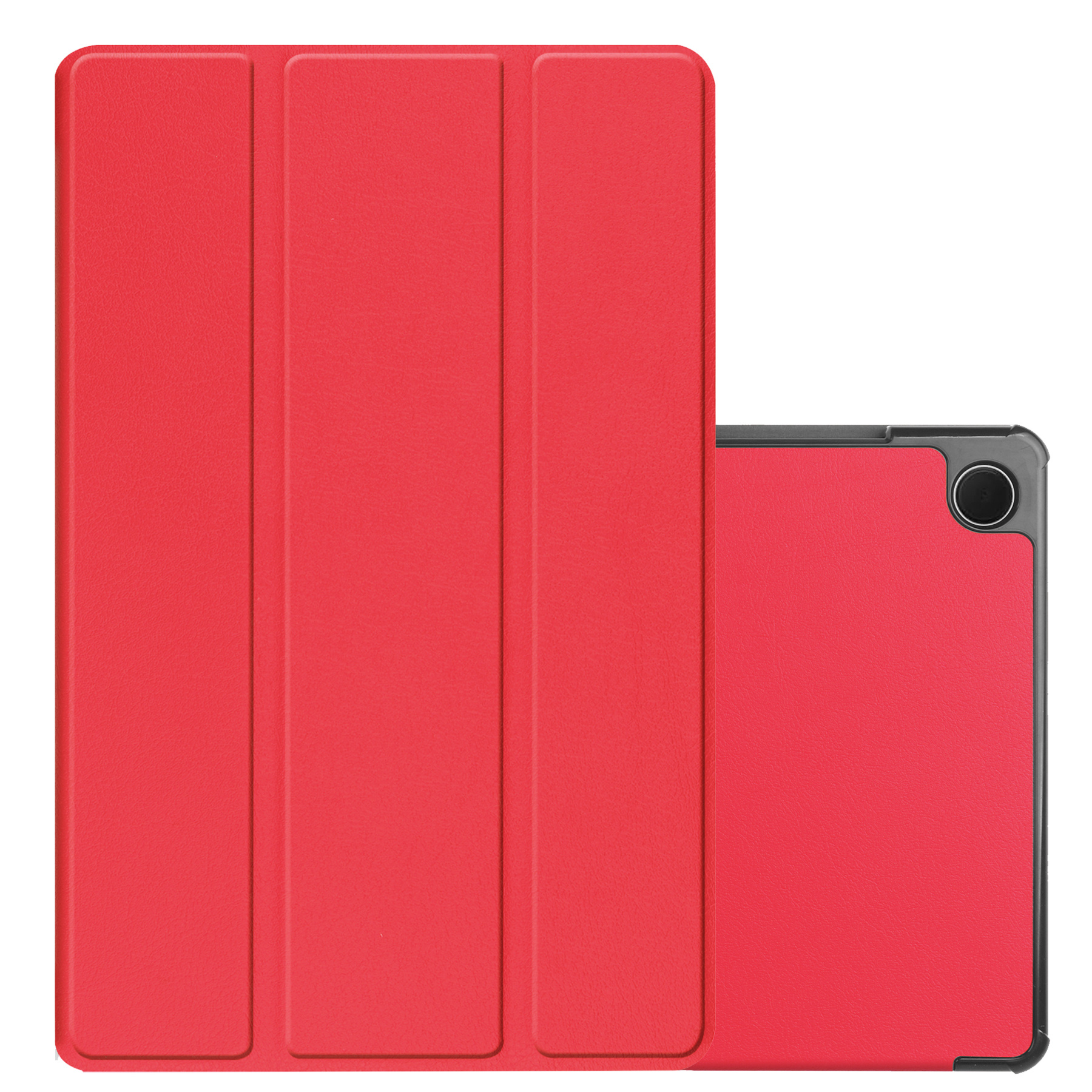 NoXx Hoesje Geschikt voor Samsung Galaxy Tab A9 Hoesje Case Hard Cover Hoes Book Case - Rood