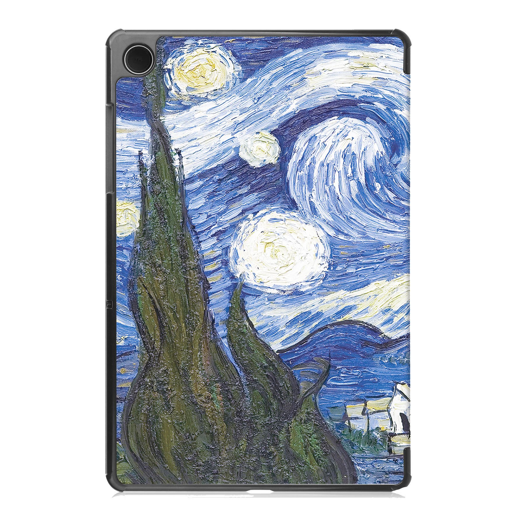 NoXx Hoesje Geschikt voor Samsung Galaxy Tab A9 Hoesje Case Hard Cover Hoes Book Case - Sterrenhemel