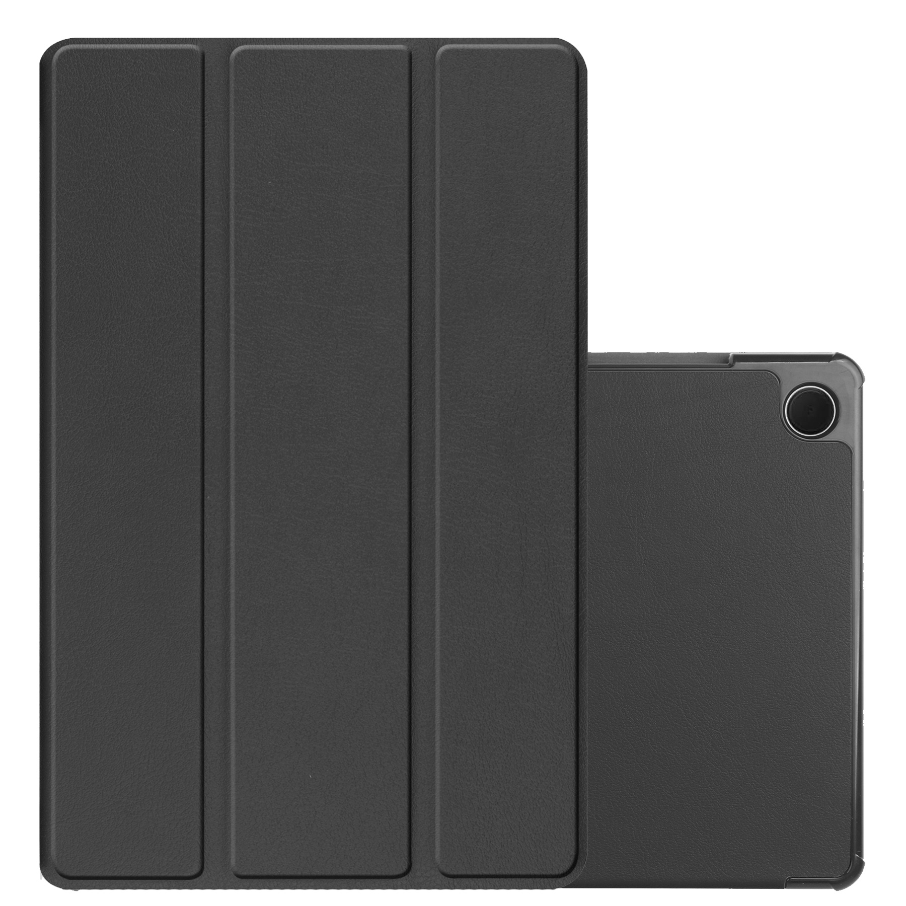 NoXx Hoesje Geschikt voor Samsung Galaxy Tab A9 Hoesje Case Hard Cover Hoes Book Case - Zwart