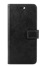 BASEY. Hoes Geschikt voor iPhone 13 Pro Max Hoesje Bookcase Hoes 2-in-1 Cover - Hoesje Geschikt voor iPhone 13 Pro Max Hoes 2-in-1 Hoesje Case - Zwart