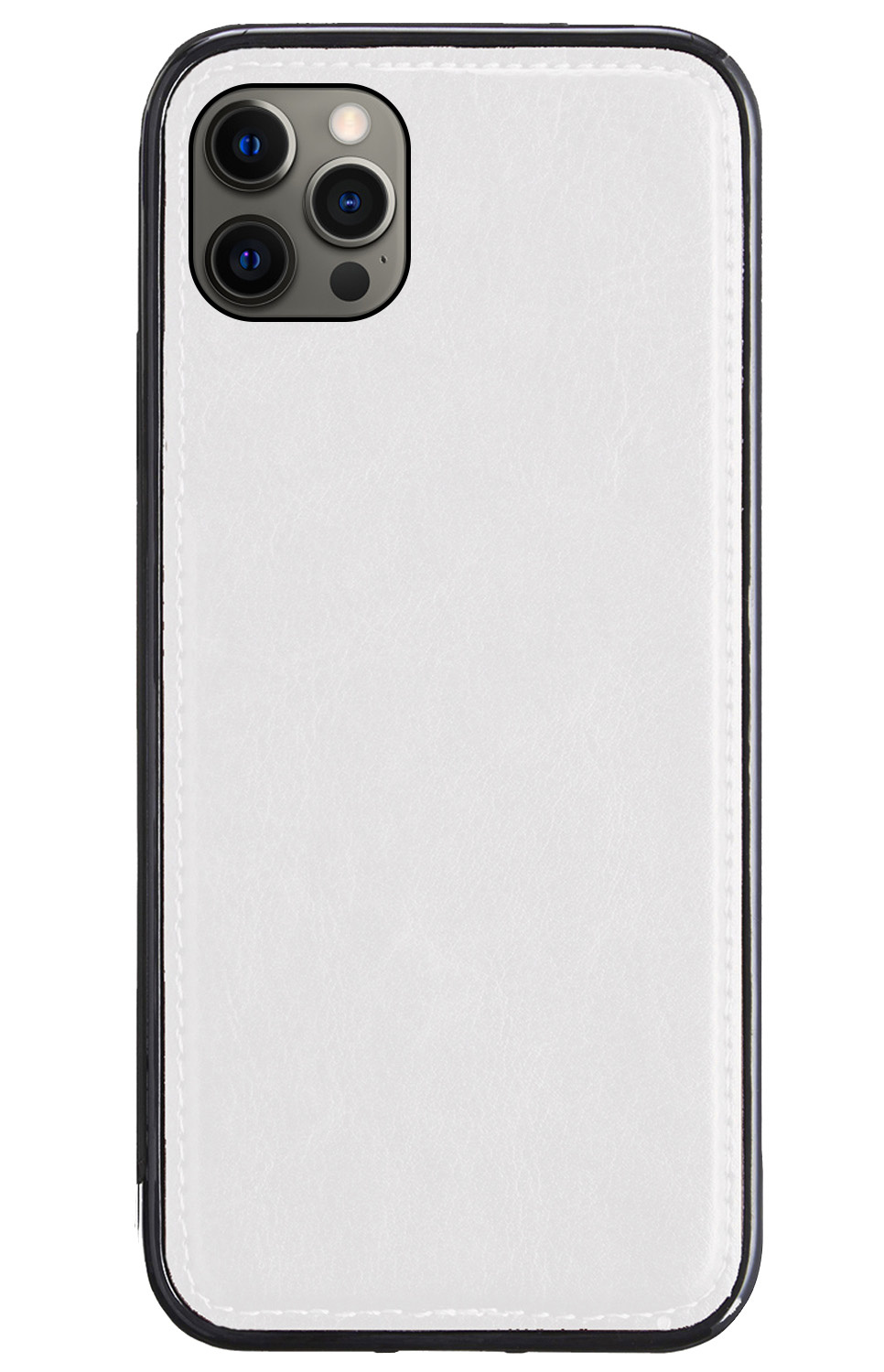 BASEY. Hoes Geschikt voor iPhone 13 Pro Max Hoesje Bookcase Hoes 2-in-1 Cover - Hoesje Geschikt voor iPhone 13 Pro Max Hoes 2-in-1 Hoesje Case - Wit