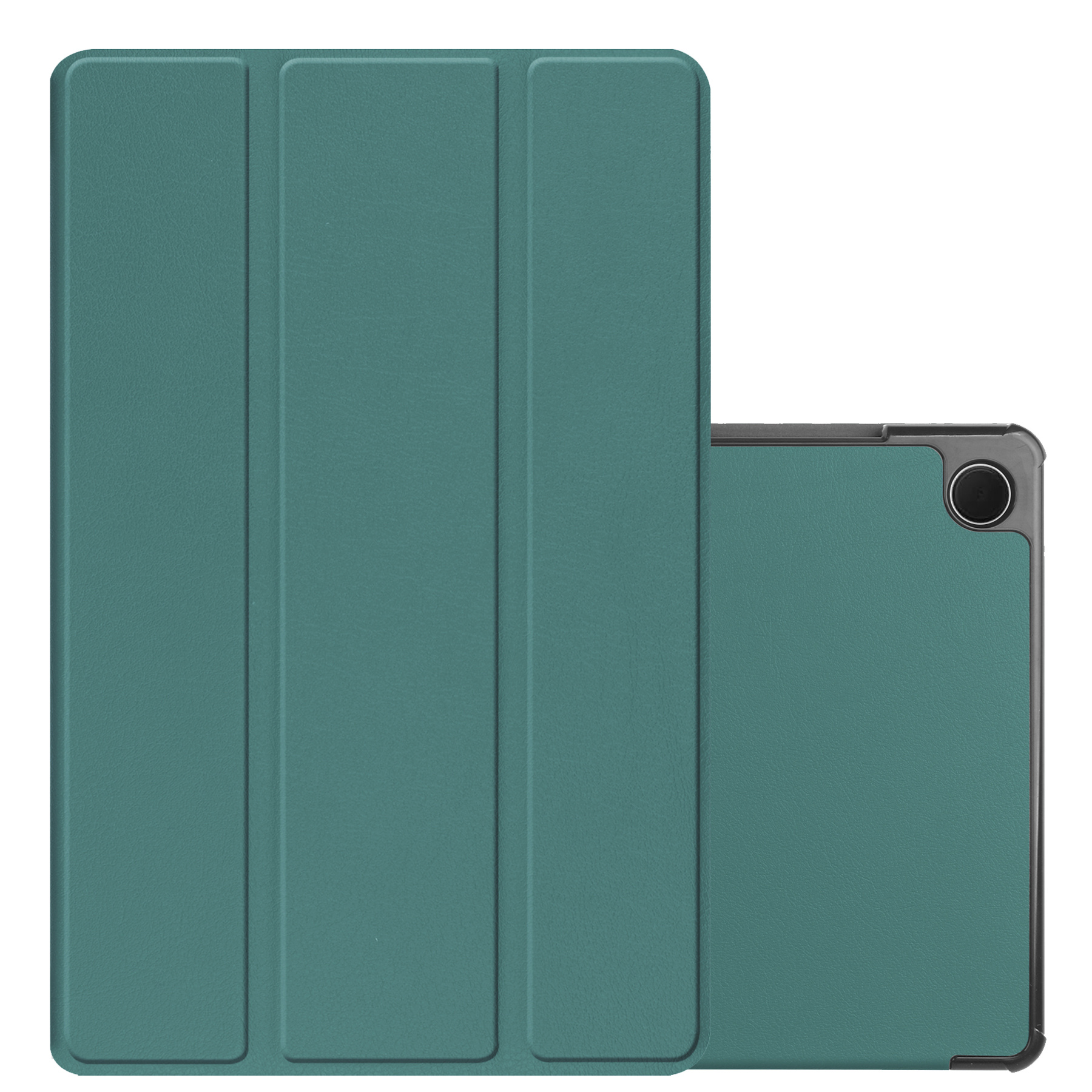 NoXx Hoesje Geschikt voor Samsung Galaxy Tab A9 Plus Hoesje Case Hard Cover Hoes Book Case - Donkergroen