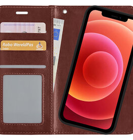 BASEY. BASEY. iPhone X 2-in-1 Hoesje BookCase Uitneembaar - Bruin
