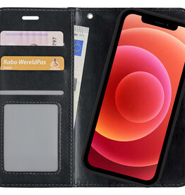 BASEY. BASEY. iPhone X 2-in-1 Hoesje BookCase Uitneembaar - Zwart