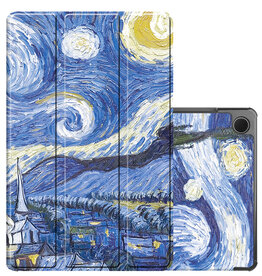 NoXx NoXx Samsung Galaxy Tab A9 Plus Hoes - Sterrenhemel