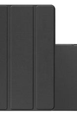NoXx Hoesje Geschikt voor Samsung Galaxy Tab A9 Plus Hoesje Case Hard Cover Hoes Book Case - Zwart