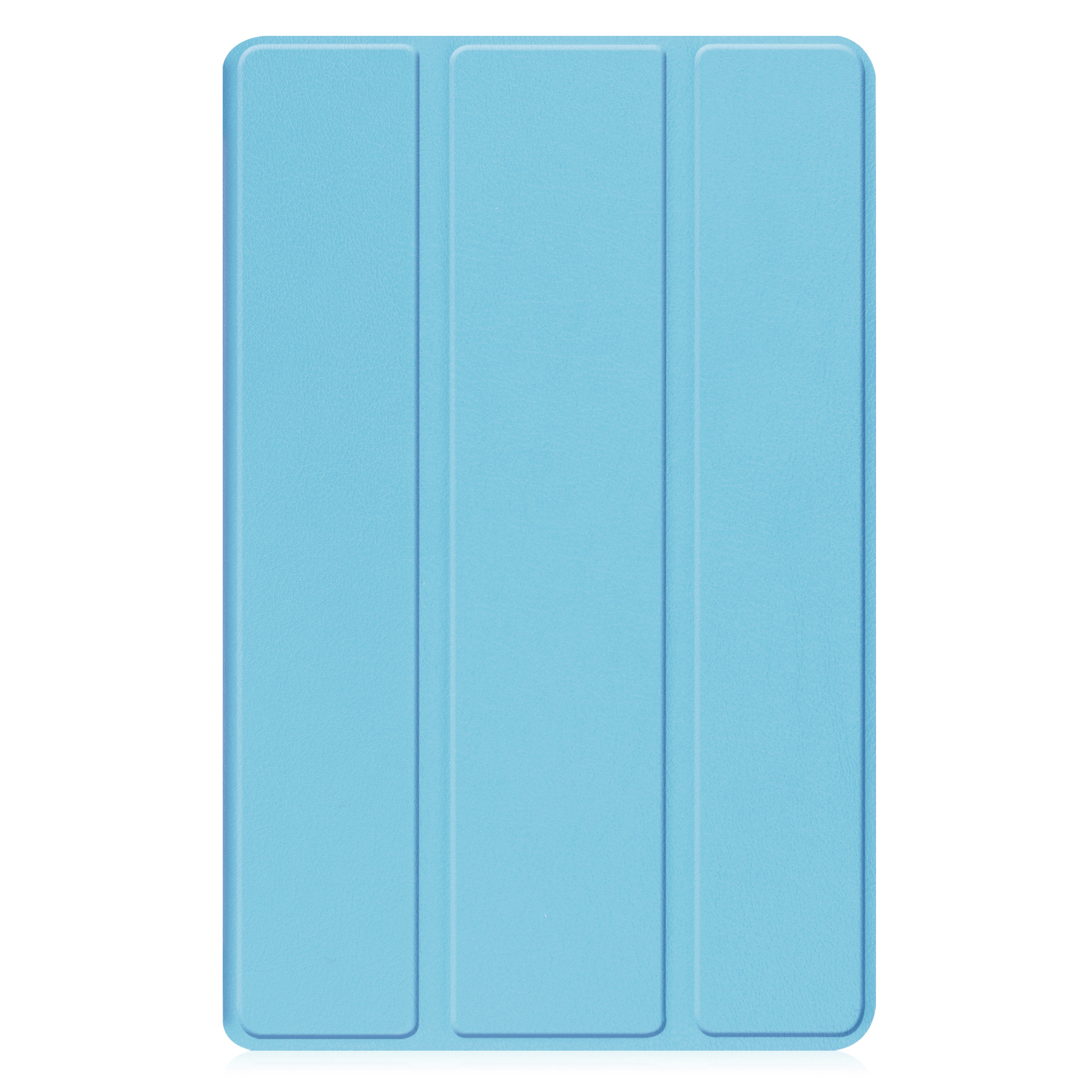 Nomfy Hoes Geschikt voor Samsung Galaxy Tab A9 Plus Hoes Tri-fold Tablet Hoesje Case - Hoesje Geschikt voor Samsung Tab A9 Plus Hoesje Hardcover Bookcase - Lichtblauw