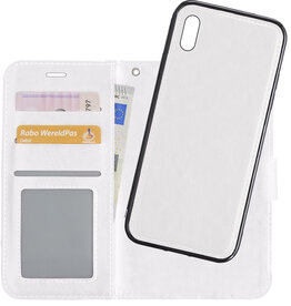 NoXx NoXx iPhone Xs 2-in-1 Hoesje BookCase Uitneembaar - Wit