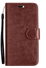 Nomfy Hoesje Geschikt voor iPhone Xs Hoesje 2-in-1 Bookcase Hoes Case Uitneembaar - Hoes Geschikt voor iPhone Xs Hoes Cover - Bruin