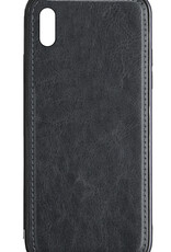 Nomfy Hoesje Geschikt voor iPhone Xs Hoesje 2-in-1 Bookcase Hoes Case Uitneembaar - Hoes Geschikt voor iPhone Xs Hoes Cover - Zwart